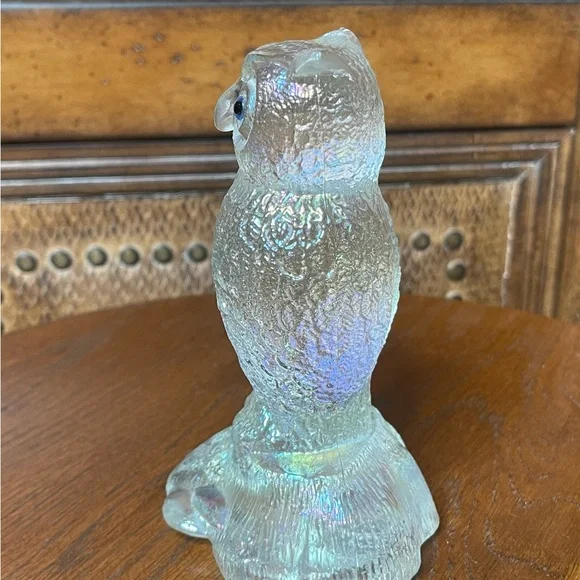 Westmorland ? Iridescent Owl Figurine. - Picture 4 of 5